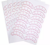 Lash Map Stickers