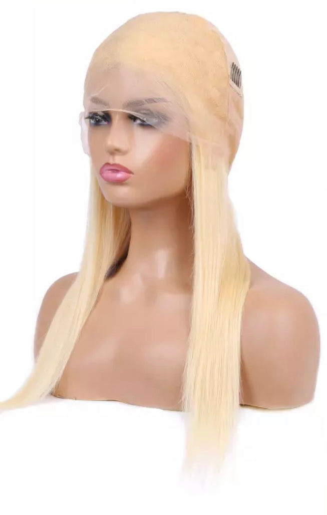 Blonde Full Lacewig